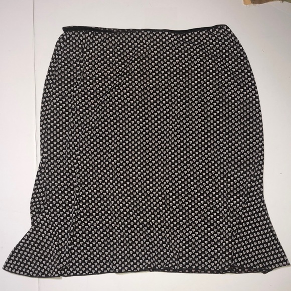 Studio M Women’s Heart Print Stretch Skirt L - Picture 12 of 12
